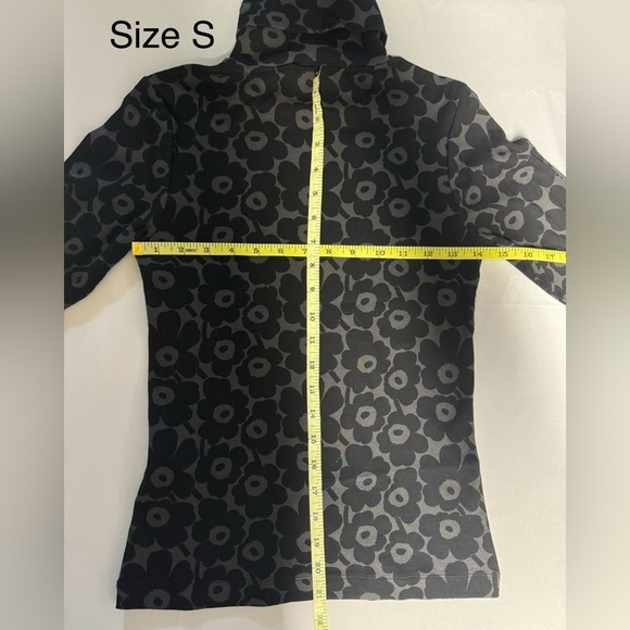 NWT Marimekko Emali Unikko Turtleneck Top - Picture 6 of 6